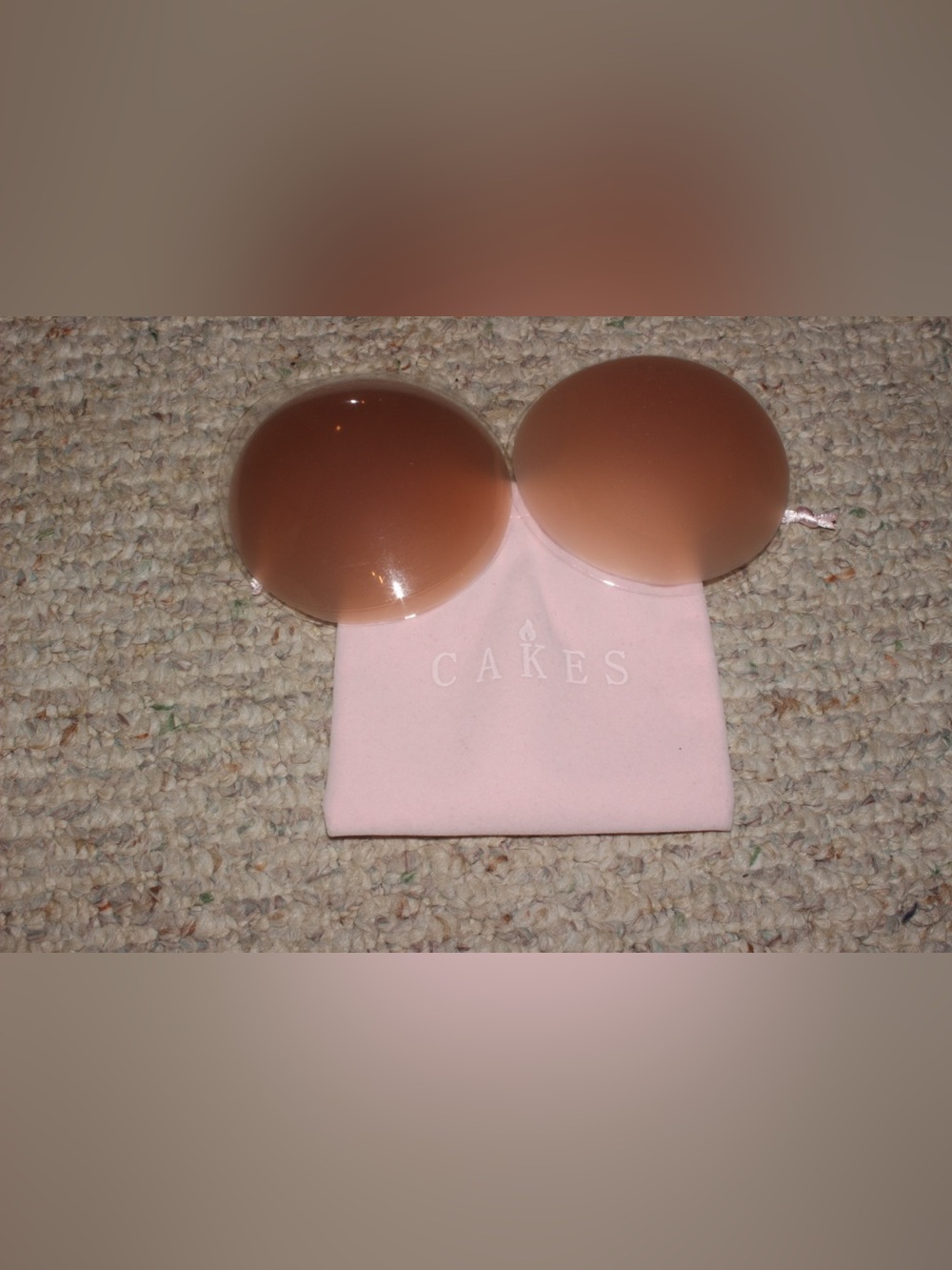 CAKES body Silicone Adhesive Breast Covers - Nude size OG